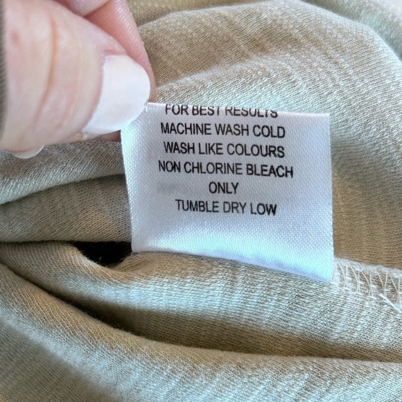 FISH HIPPIE FISH Shad Point Heather Beige Pullover 1/4 Zip Sweater Mens S - Picture 6 of 10